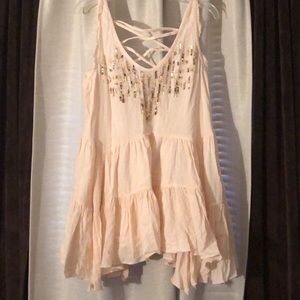 Free People Babydoll Top